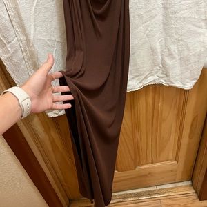 Princess Polly, size 4, maxi side slit dress, worn once